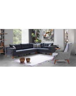 Enis köşe koltuk + berjer Takım